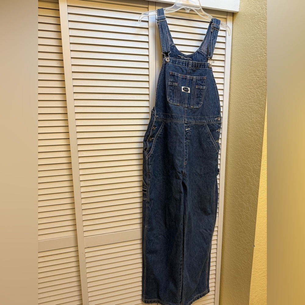 Vintage Retro R.V.T. Denim Bib Overalls Women’s Sz L